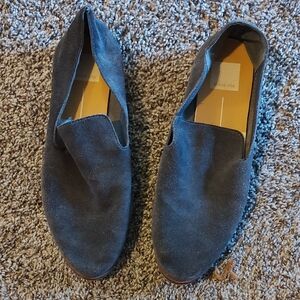 Dolce Vita Size 8 Pre loved Blue Suede Flat Sandals